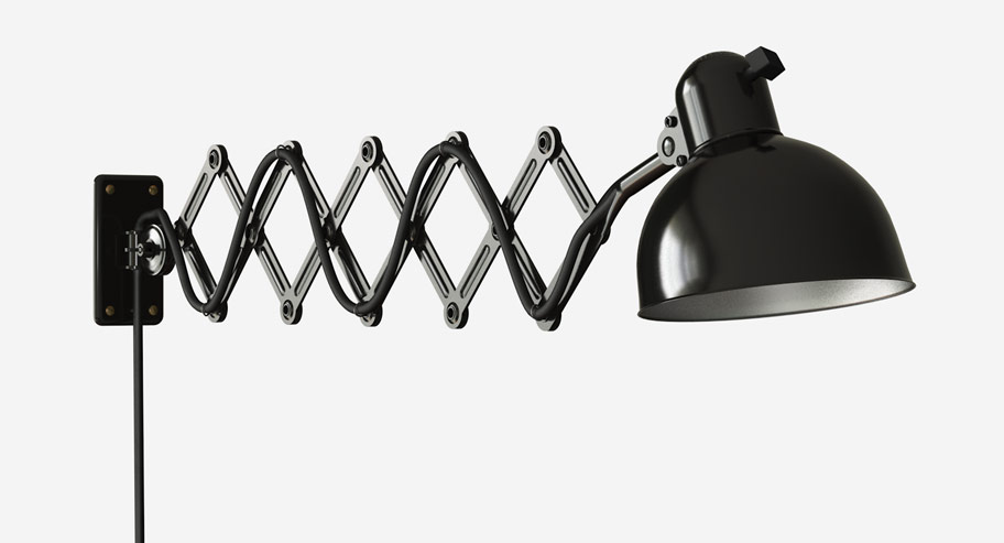 Kaiser Idell Scherenlampe