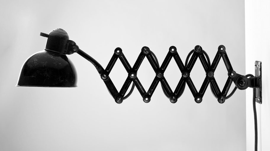 Kaiser Idell Scherenlampe, photographic reference.