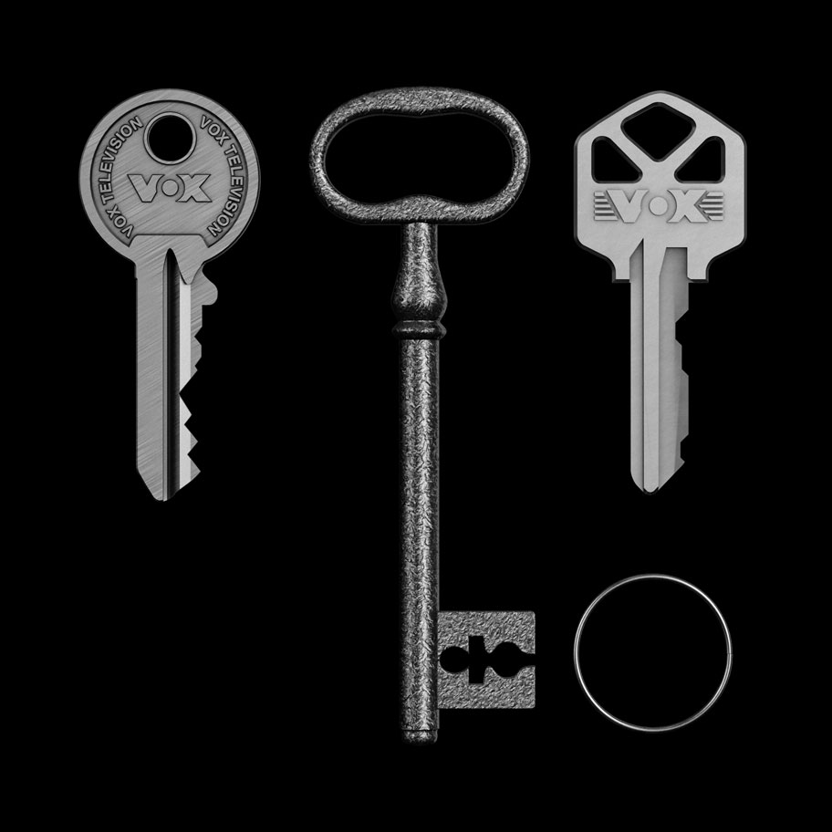 »Mieten Kaufen Wohnen« Keychain, components.